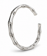 The Sterling Bamboo Cuff