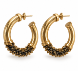 Big Hoops Gemstone
