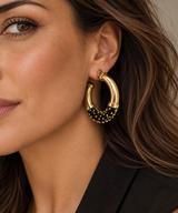 Big Hoops Gemstone