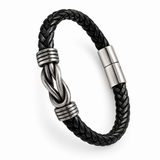 The Infinity Leather Bracelet