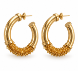 Big Hoops Gemstone