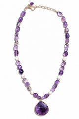 Rosé Aura Necklace
