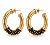 Big Hoops Gemstone