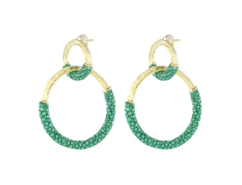 Twin Hoops Medium