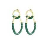 Twin Hoops Medium