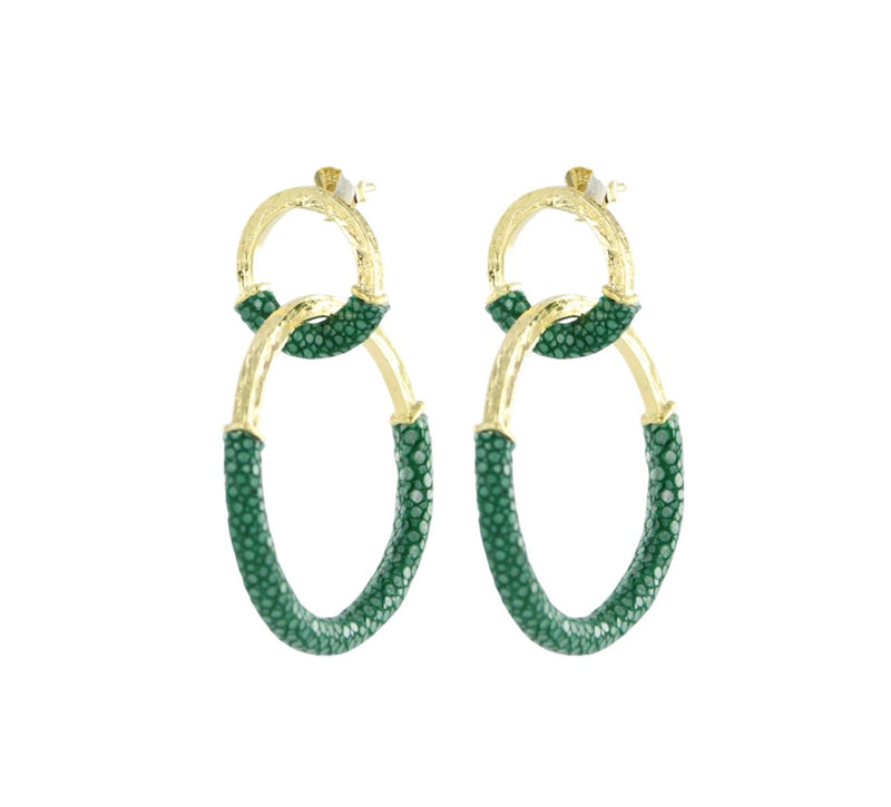 Twin Hoops Medium
