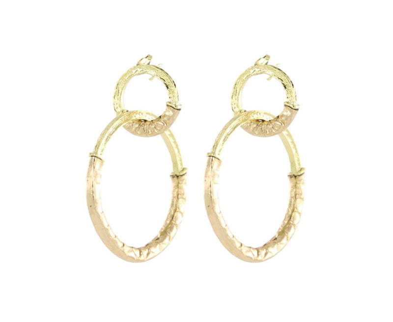 Twin Hoops Medium