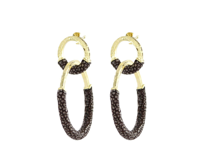 Twin Hoops Medium