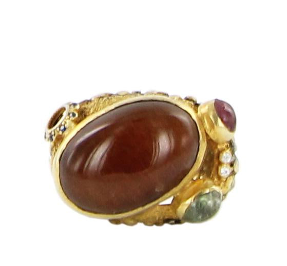 The Rhodonite(Vintage Ring)